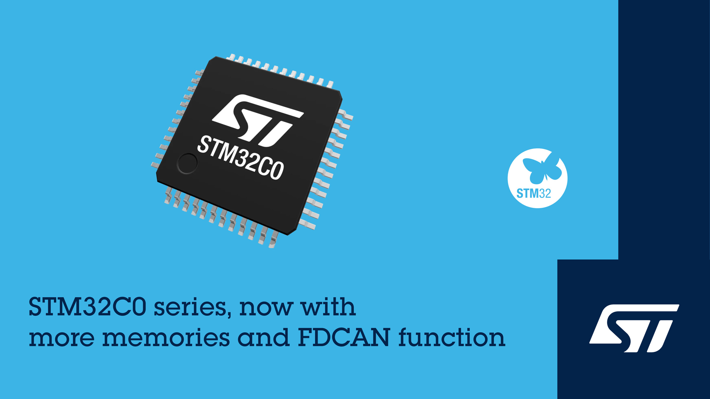 Latest STM32C0 MCUs from STMicroelectronics Ease Entry into Embedded Development